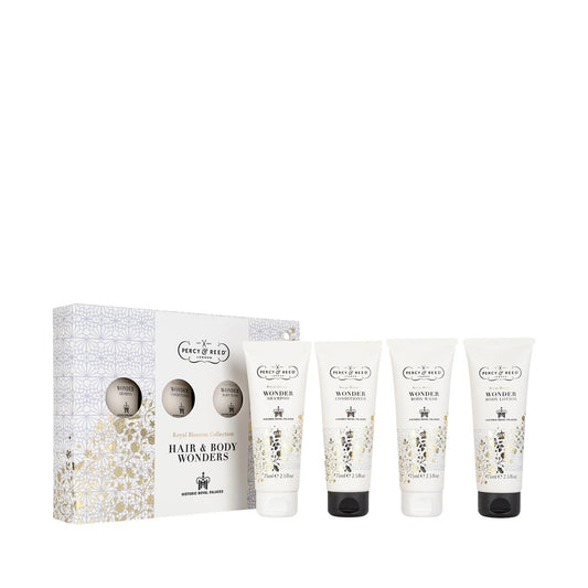 Percy & Reed Royal Blossom Hair & Body Care Set: Luxury Floral Scented Collection for Women