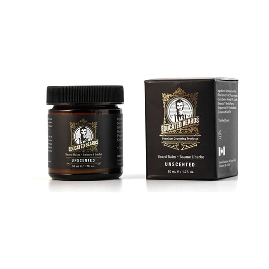 Educated Beards Unscented Beard Balm 50ml Beard Balm Pasteur Pharmacy