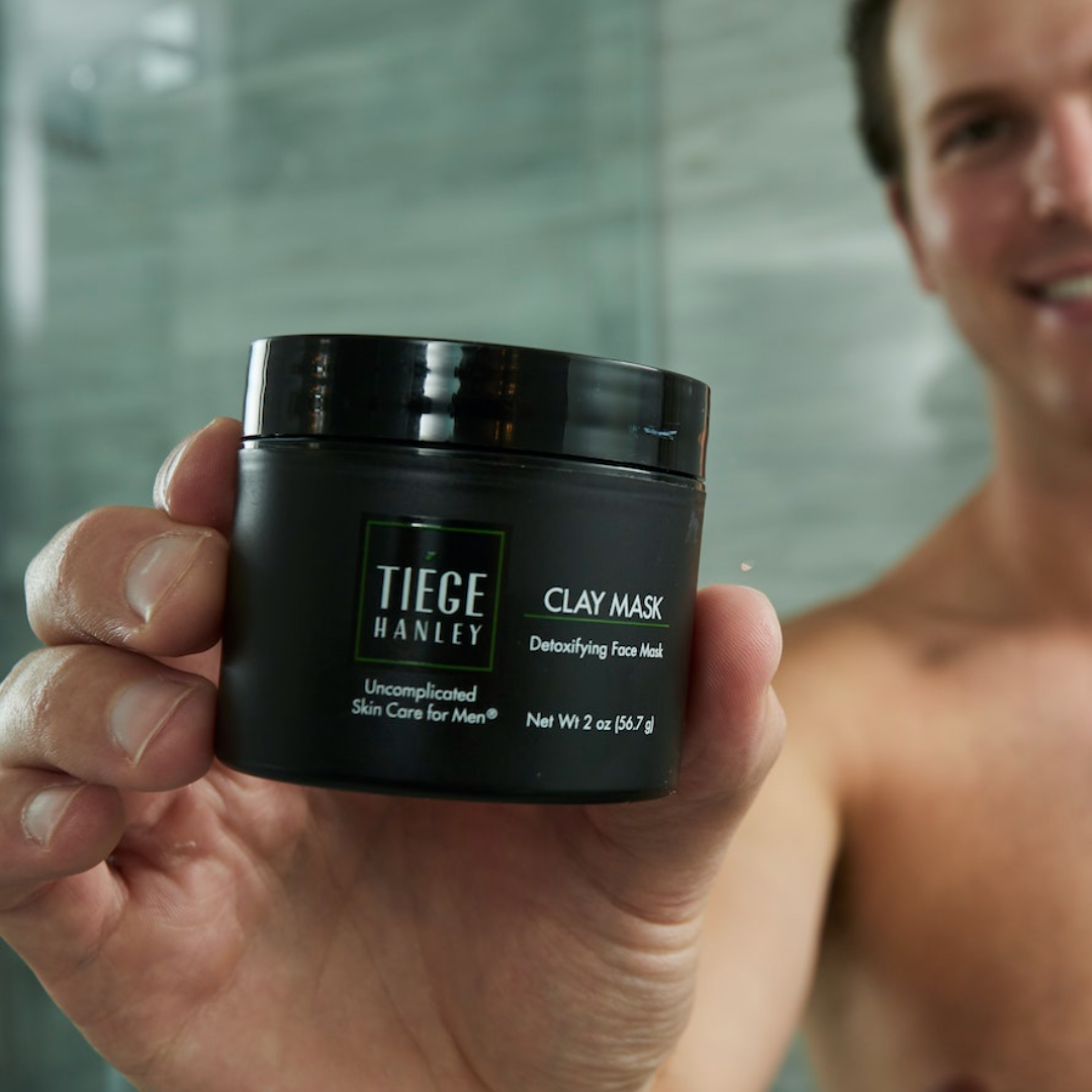 Detoxifying Clay Mask for Men Addon - Builder Tiege Hanley