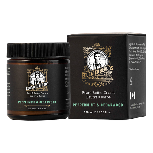 Educated Beards Peppermint & Cedarwood Beard Butter Cream 100ml Beard Butter Cream Pasteur Pharmacy