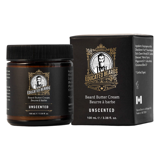 Educated Beards Unscented Beard Butter Cream 100ml Beard Butter Cream Pasteur Pharmacy