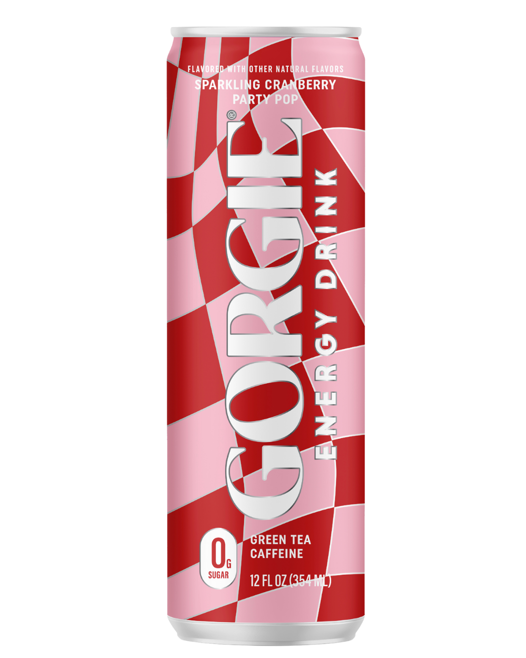 GORGIE Cranberry Party Pop - 12 Cans Pack Energy Drink GORGIE