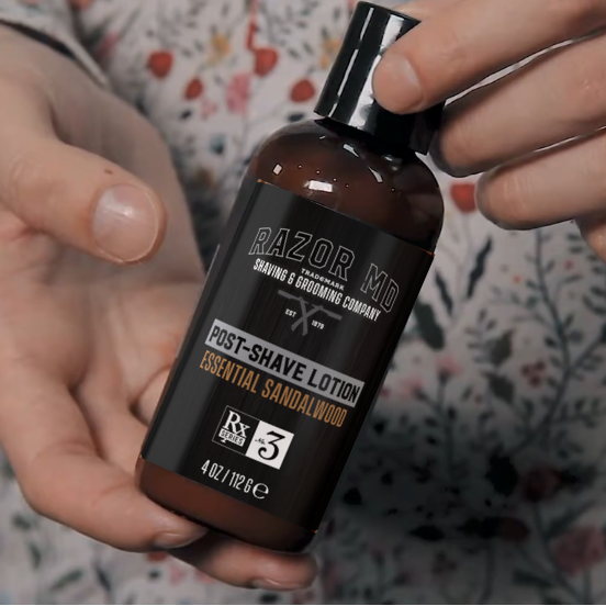 Lotion après-rasage