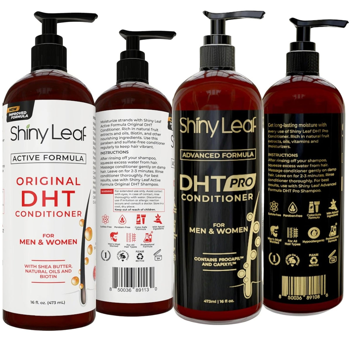 DHT Pro Conditioner and DHT Original Conditioner Bundle