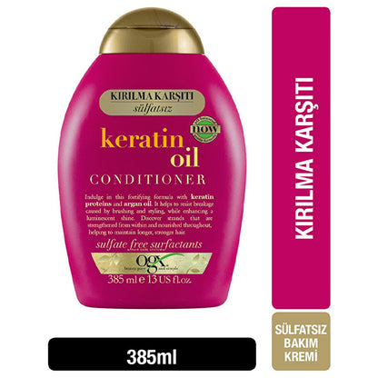 Acondicionador para el cabello OGX Biotin & Collagen: cabello más grueso, con más volumen y crecimiento acelerado - Aumenta el volumen y el brillo - 13 fl oz