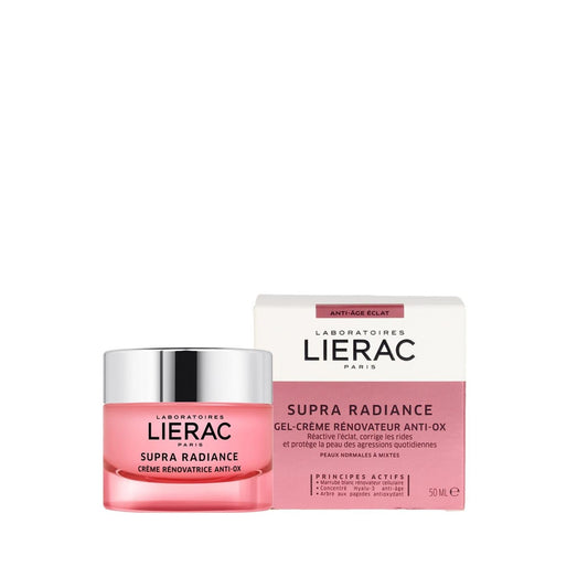 Crema antiarrugas Lierac Supra Radiance 50 ml - Hidratante facial antiedad