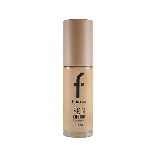 Flormar Anti-Aging Foundation Makeup with SPF 30 - Natural Coverage, Hydrating, and Anti-Aging Benefits