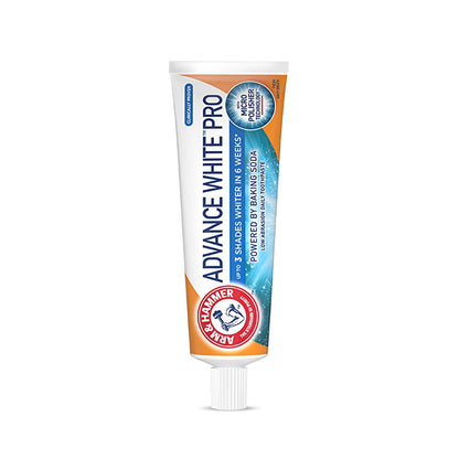 Pasta de dientes Arm & Hammer Advance White Pro: blanquea los dientes hasta 3 tonos y elimina manchas difíciles: limpieza profunda y aliento fresco