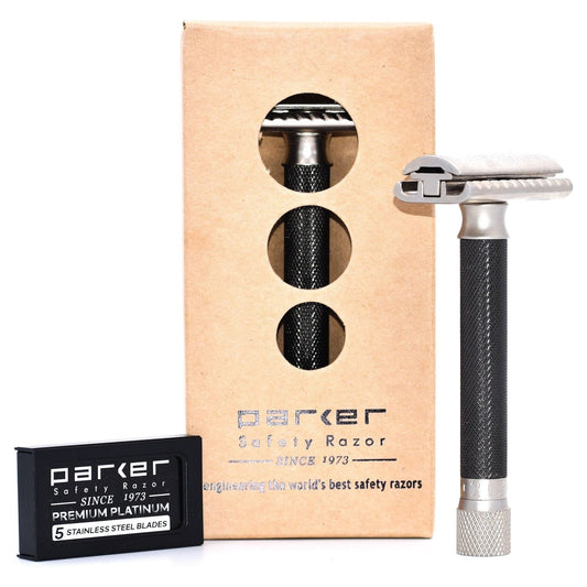 Parker Variant Adjustable Safety Razor - Graphite [VAR-GR] Safety Razor Pasteur Pharmacy