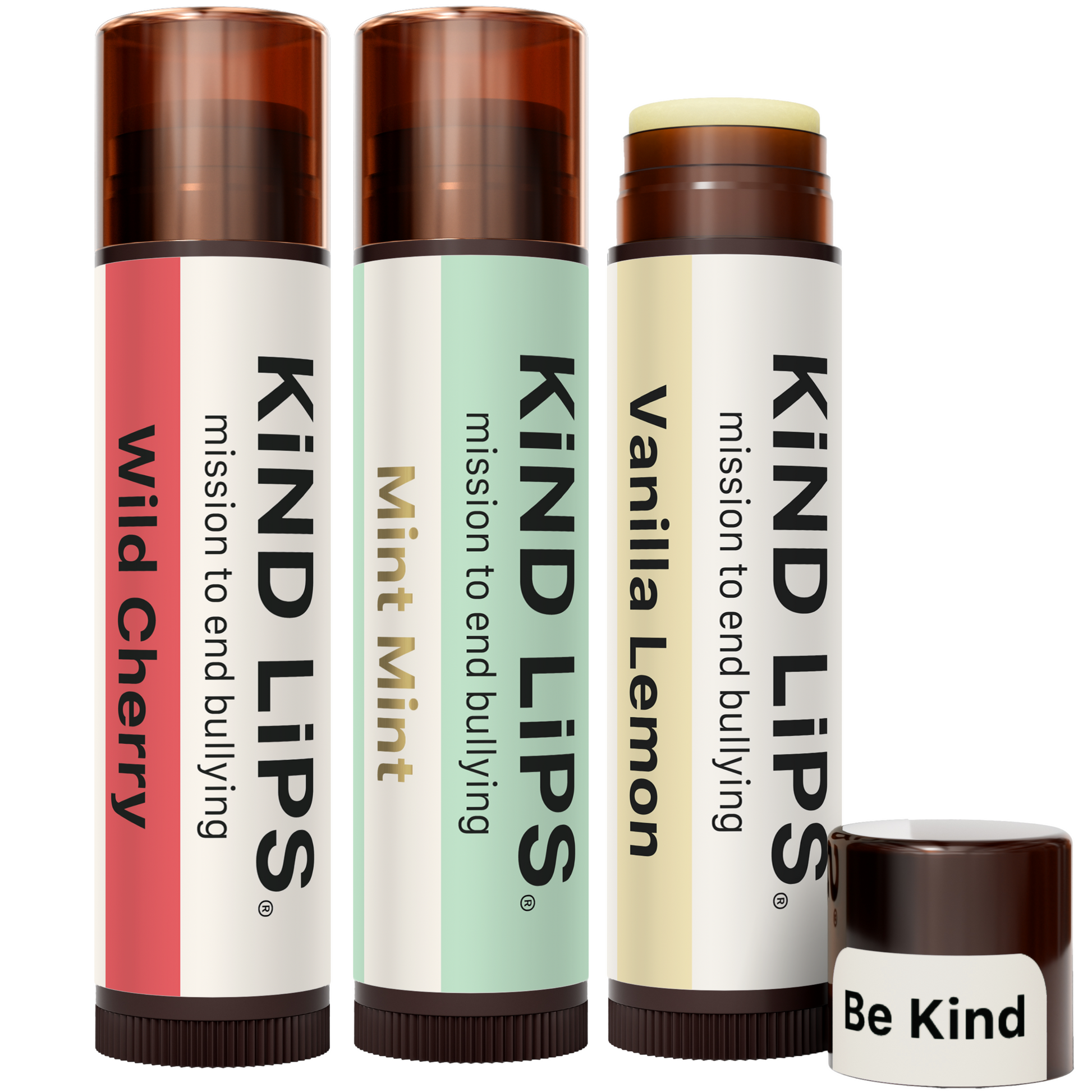 Kind Lips 3 Pack Variety Organic Lip Balm Lip Balm Kind Lips