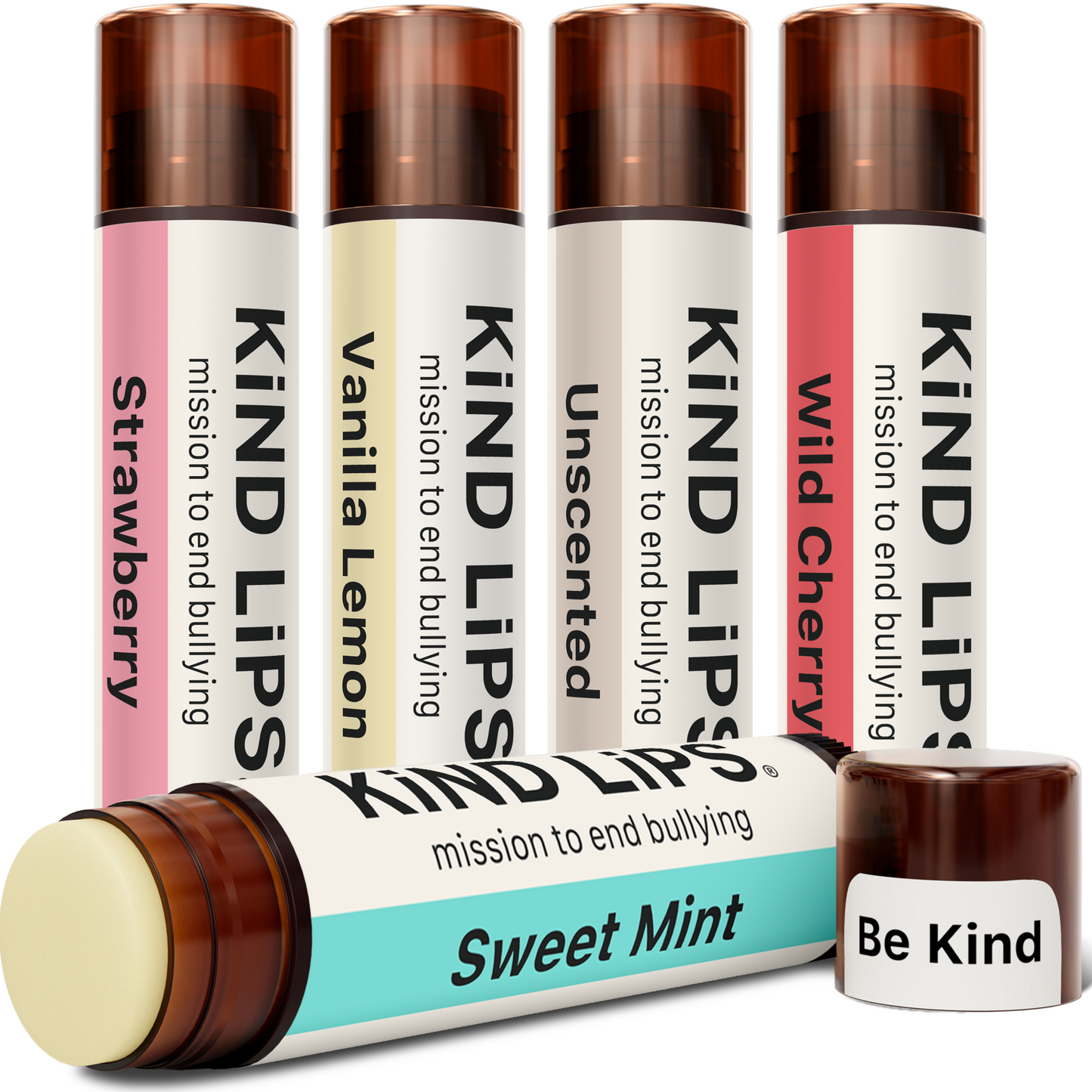 Kind Lips 5 Pack Variety Organic Lip Balm Lip Balm Kind Lips