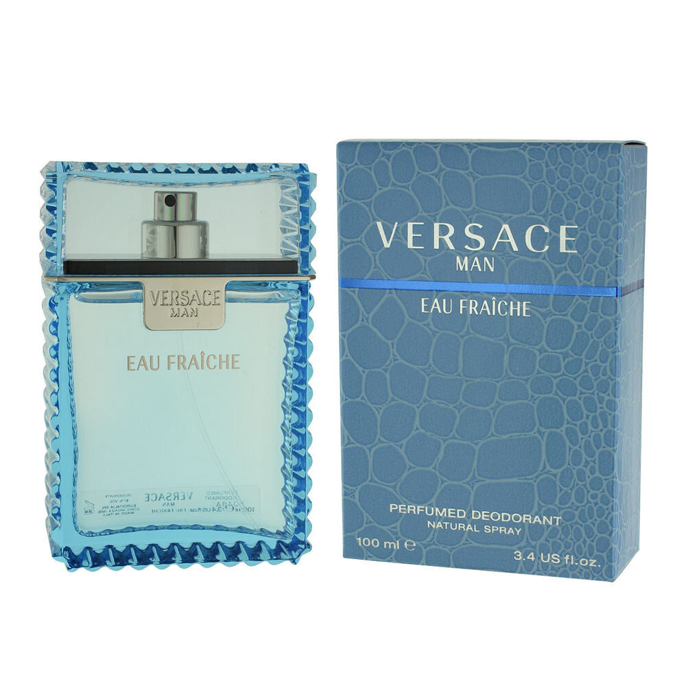 VERSACE EAU FRAICHE 3.4 PERFUMED DEODORANT SPRAY Men Fragrant Nest