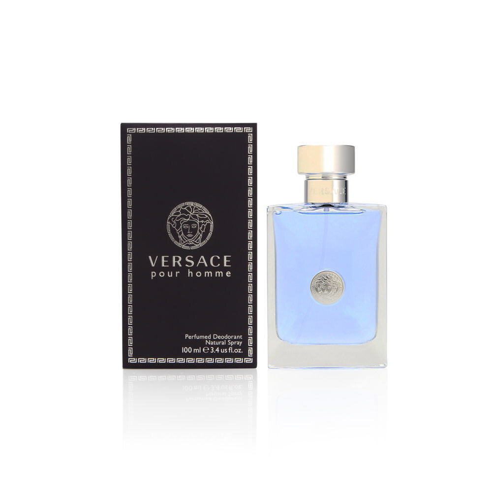 VERSACE POUR HOMME 3.4 PERFUMED DEODORANT SPRAY Men Fragrant Nest