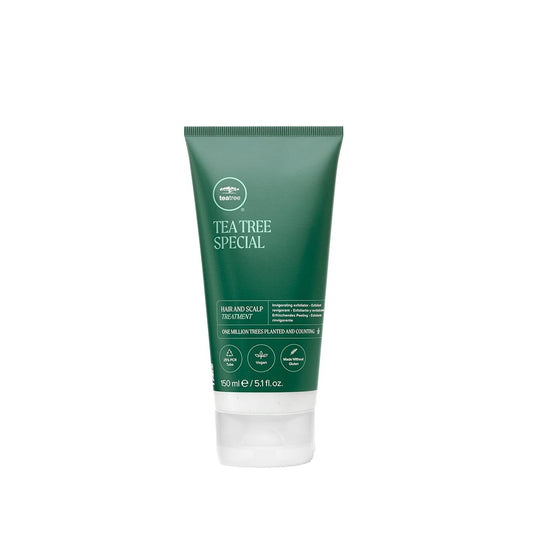 Masque Traitant pour Cheveux et Cuir Chevelu Paul Mitchell Tea Tree Special - 150 ml, apaise le cuir chevelu, nourrit les cheveux