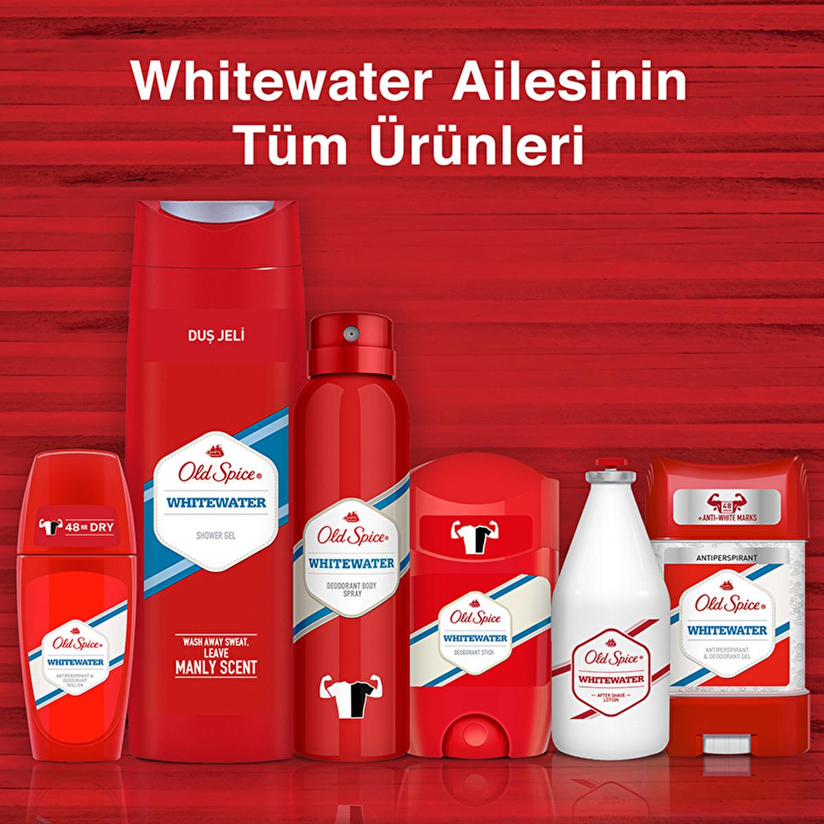 Old Spice Whitewater Clear Men's Deodorant Stick - Long-Lasting Fragrance & Sweat Protection