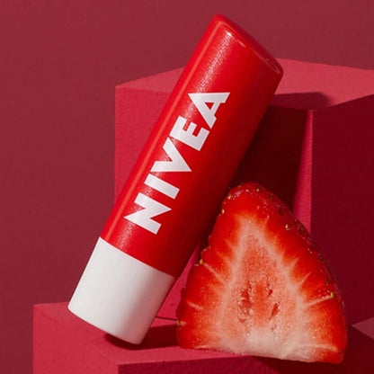 Baume à lèvres nourrissant Nivea avec hydratation 24h - Baume à lèvres sans huile minérale