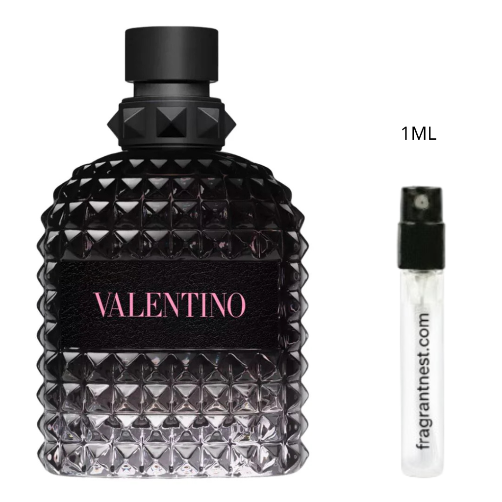 Valentino Uomo Born In Roma Eau De Toilette Travel Spray | Sample Fragrant Nest 1mL Sample (15 Sprays)