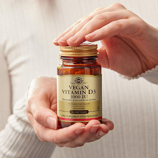 Solgar Vegan Vitamin D3 60 softgels - 5 Oz Vitamins & Supplements Pasteur Pharmacy