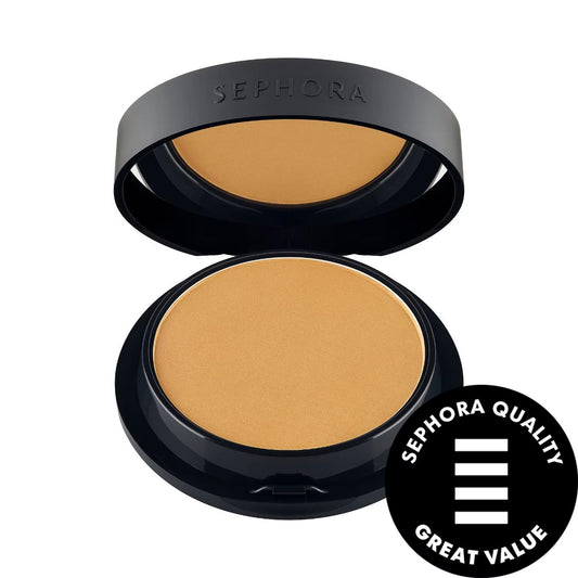 Best Skin Matte Powder Foundation - Long-Wearing, Medium-to-Full Coverage Makeup for Flawless Skin