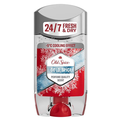 Desodorante antitranspirante en gel transparente Old Spice Cold Spice 70 ml