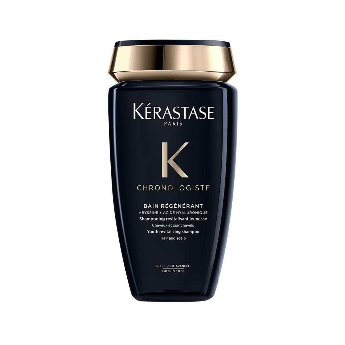 Kerastase Chronologiste Bain Regenerant Regenerating Shampoo - Luxury Hair Care for Damaged Hair, 8.45 fl oz