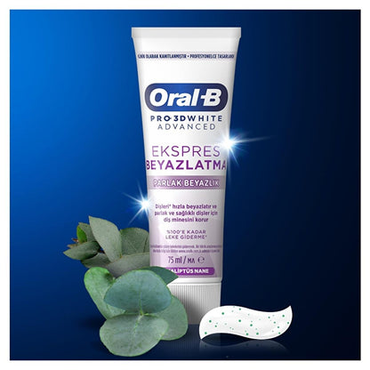 Pasta de dientes Oral-B Pro 3D White Advanced Express Whitening 75ml