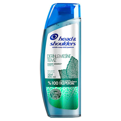 Champú anticaspa Head & Shoulders - Clínicamente probado, sin siliconas, 72h de protección - 10.14 fl oz