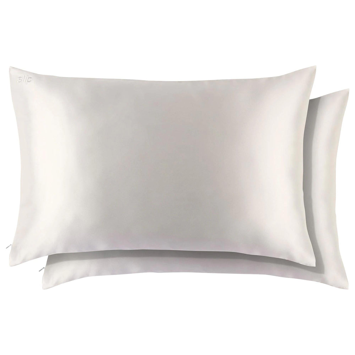 Slip Pure Silk Queen Pillowcase Duo: Anti-Aging, Anti-Bedhead, Dermatologist Recommended, Minimizes Wrinkles & Hair Frizz - Luxury Sleep