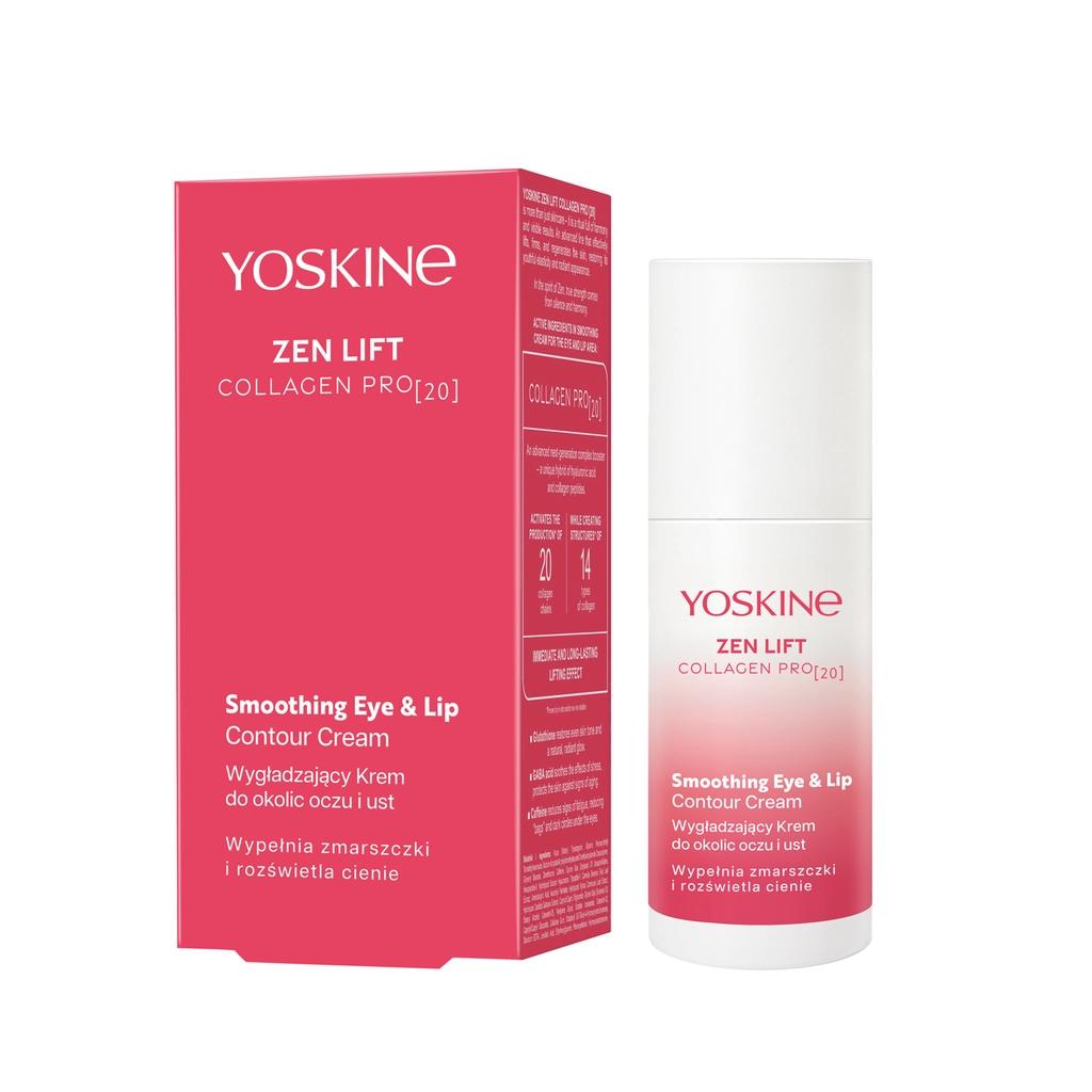 Crema alisadora para ojos y labios Yoskine Zen Lift 30 ml