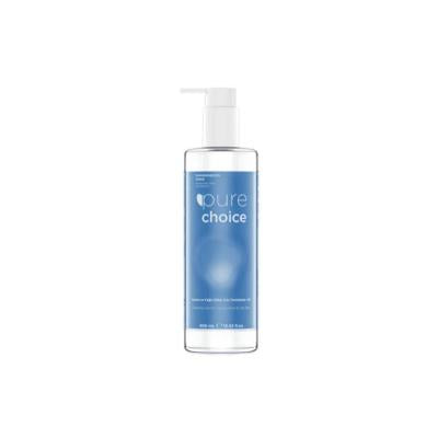 Gel de limpieza facial Pure Choice para piel grasa y mixta | Lavado facial sin parabenos ni alcohol, tratamiento contra el acné de origen vegetal y limpiador de poros - 400 ml