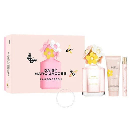 Marc Jacobs Daisy Eau So Fresh 3 Piece Gift Set Women's Gift Sets Marc Jacobs
