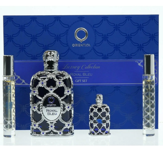 Orientica Luxury Collection Royal Bleu 4 Piece Gift Set Men's Gift Sets Orientica