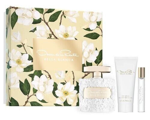 Oscar De La Renta Bella Blanca 3 Piece Gift Set Women's Gift Sets Oscar De La Renta