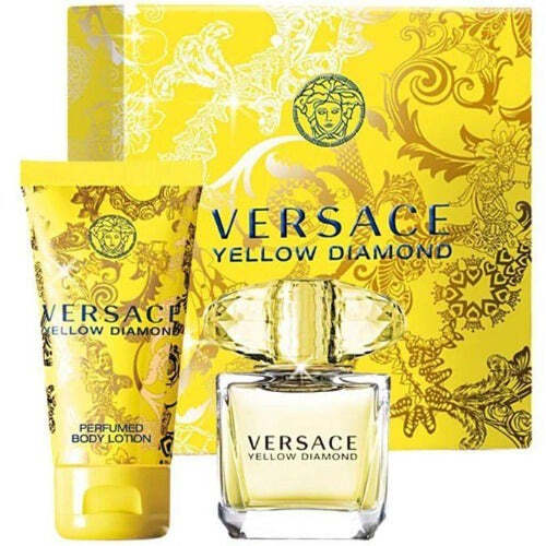 Versace Yellow Diamond 2 Piece Travel Gift Set Women's Gift Sets Versace