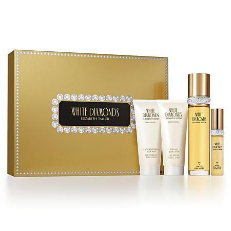 White Diamonds 4 Piece Gift Set Women's Gift Sets Elizabeth Taylor