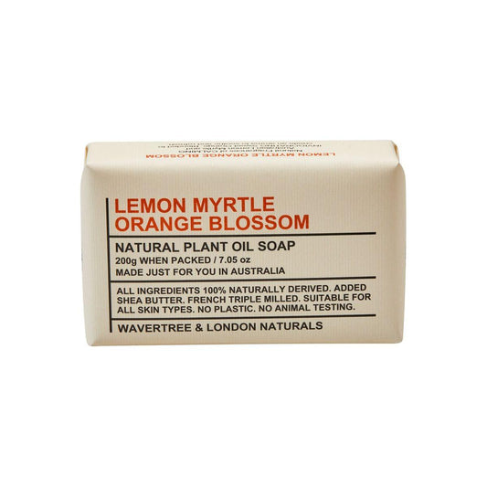 Wavertree & London Lemon Myrtle Orange Blossom Natural Soap 7 Oz Natural Soap Pasteur Pharmacy