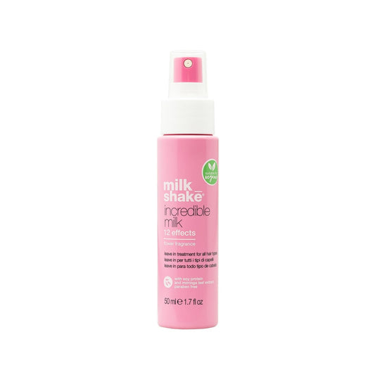 milk_shake Incredible Milk Flower Après-shampoing sans rinçage - 12 bienfaits, soin capillaire hydratant et nourrissant, 50 ml