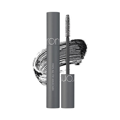 rom&nd Han All Fix Mascara V01 Volume Black - Mascara volumateur et waterproof pour des cils longue durée