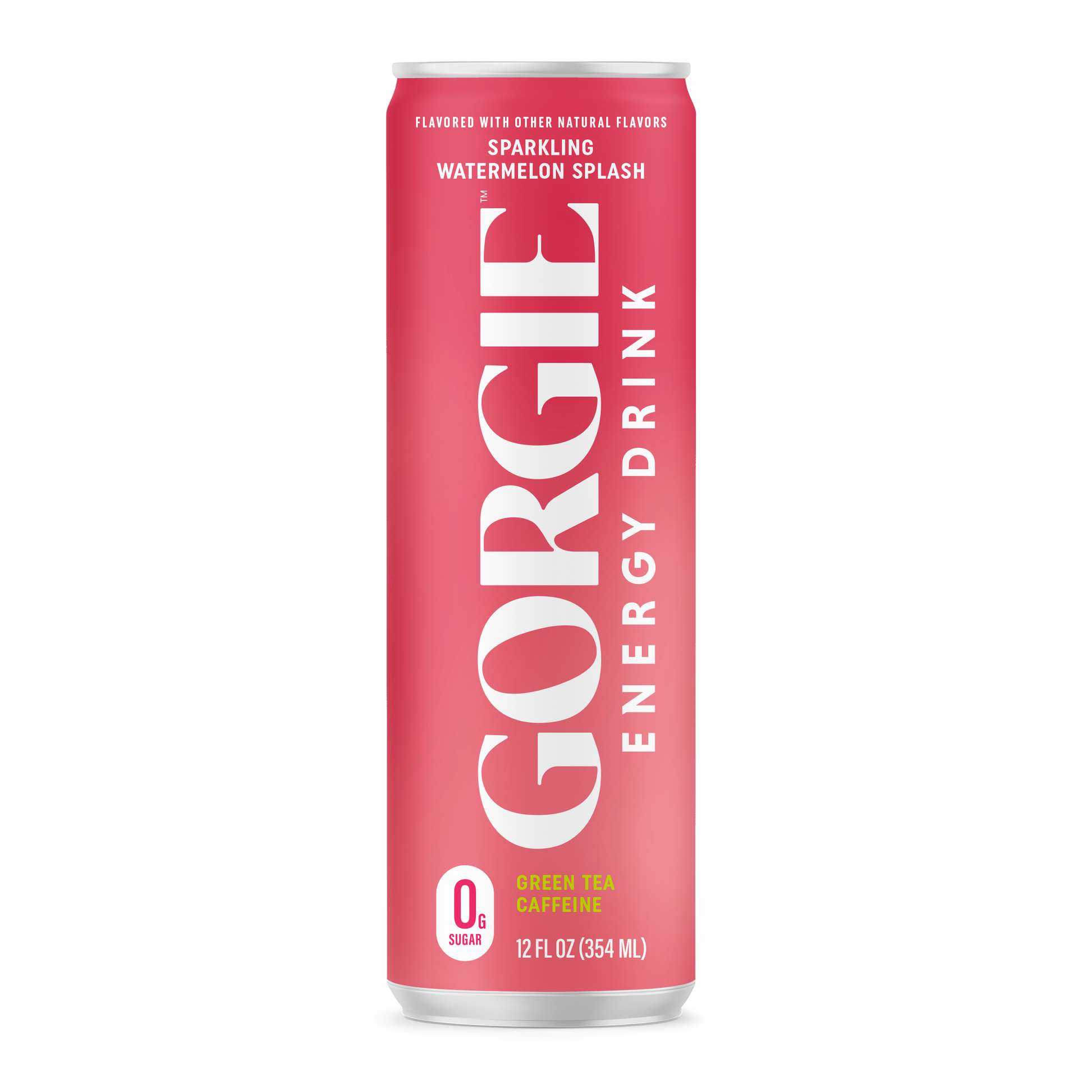 GORGIE Energy Drink - Sparkling Watermelon Splash - 12 Cans Pack Energy Drink GORGIE