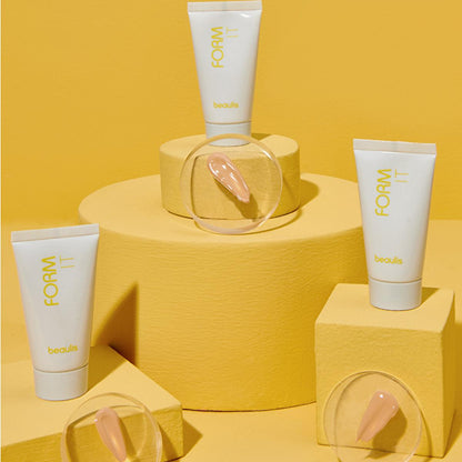 Fond de teint Beaulis Form It - Liquide, hydratant, enrichi en vitamine E pour un fini impeccable