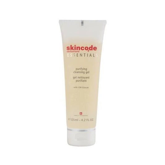 Gel Nettoyant Purifiant Skincode - Soin doux pour peaux sensibles - 125 ml