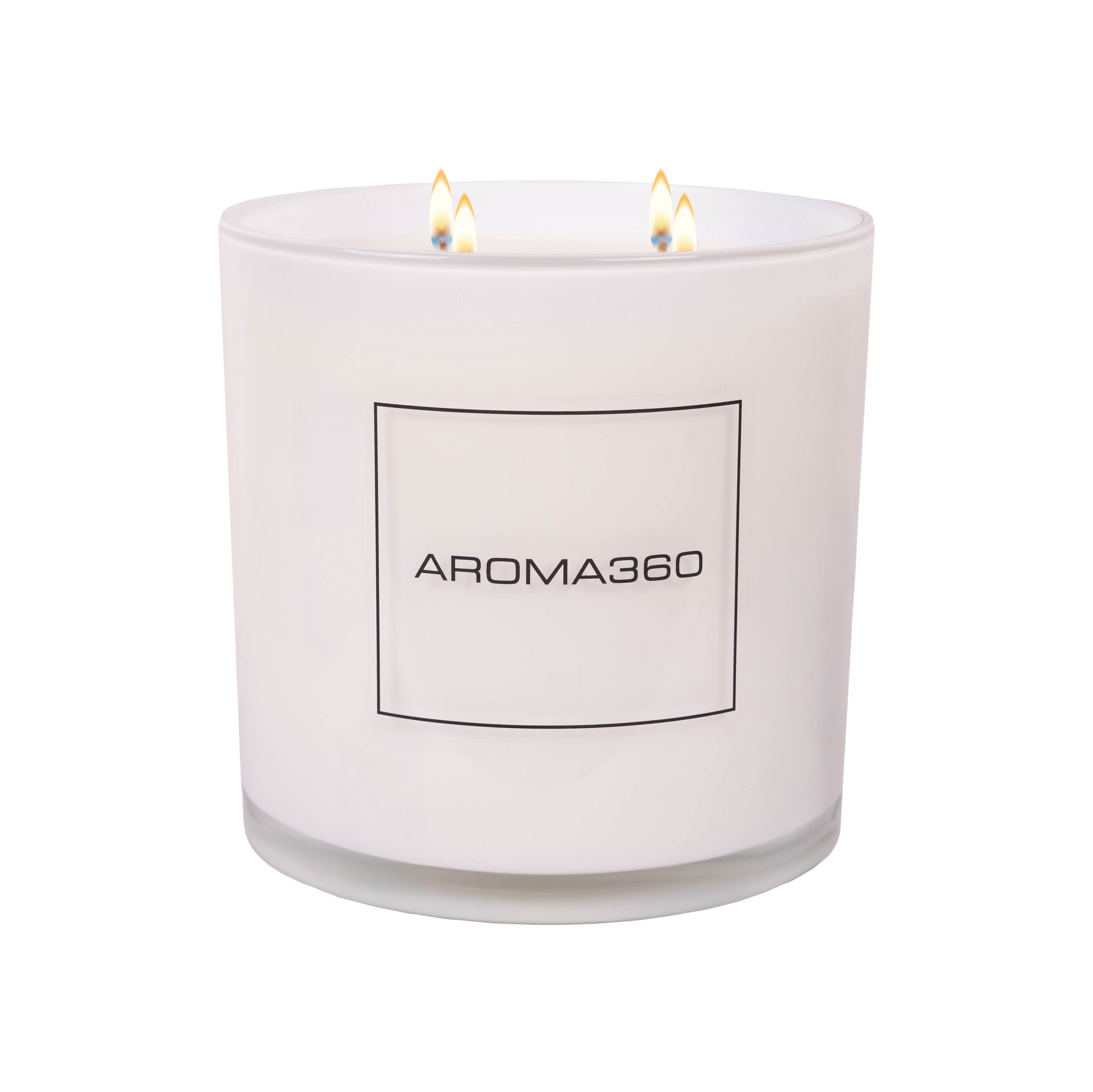 Aroma360 Desert Rose 4-Wick Candle Candle Aroma360 White