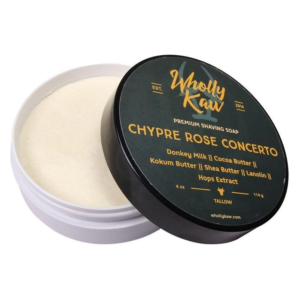 Wholly Kaw Chypre Rose Concerto Shaving Collection Shaving Set Pasteur Pharmacy Shaving Soap 4 oz Old Package