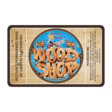 Summer Break Soaps Woodshop Aftershave 4oz Aftershave Pasteur Pharmacy