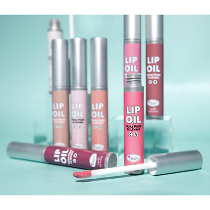 theBalm Berry Fast Lip Oil: Con color, extra brillante, no pegajoso - Cuidado labial hidratante y color sutil