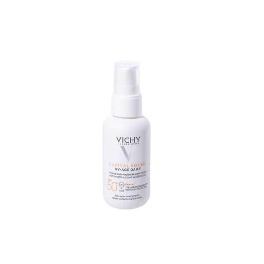 Vichy Capital Soleil UV-Age Daily SPF50+ Anti-Photoaging Sunscreen for Daily UV Protection - 40ml