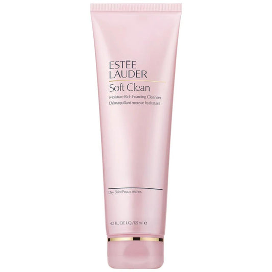 Soft Clean: Moisture Rich Foaming Facial Cleanser | Gently Hydrates & Cleanses Dry, Sensitive Skin with Passion Flower & Edelweiss Extracts