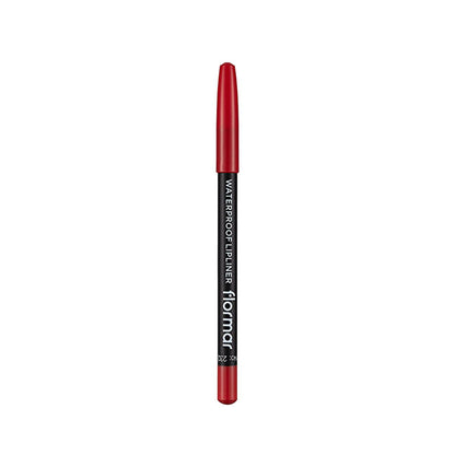 Flormar Waterproof Matte Lip Liner - Passionate Red: Long Lasting, High Pigment, Precise Definition
