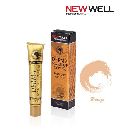 Base de maquillaje New Well Derma Cover - Alta cobertura FPS 15