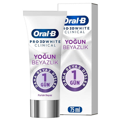 Dentifrice Oral-B Pro 3D White Clinical Blanchiment Intensif pour dents sensibles - 75ml